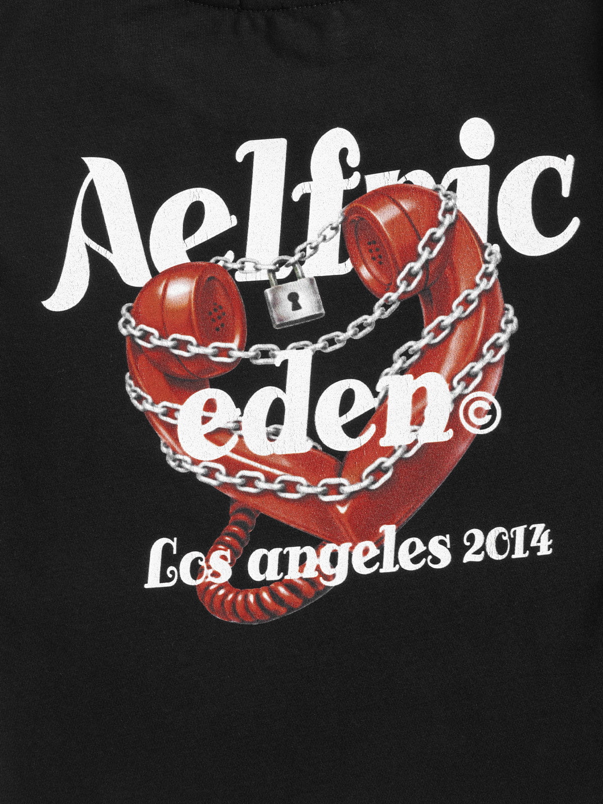 Aelfric Eden Chain Heart Graphic Tee-Limited Sale