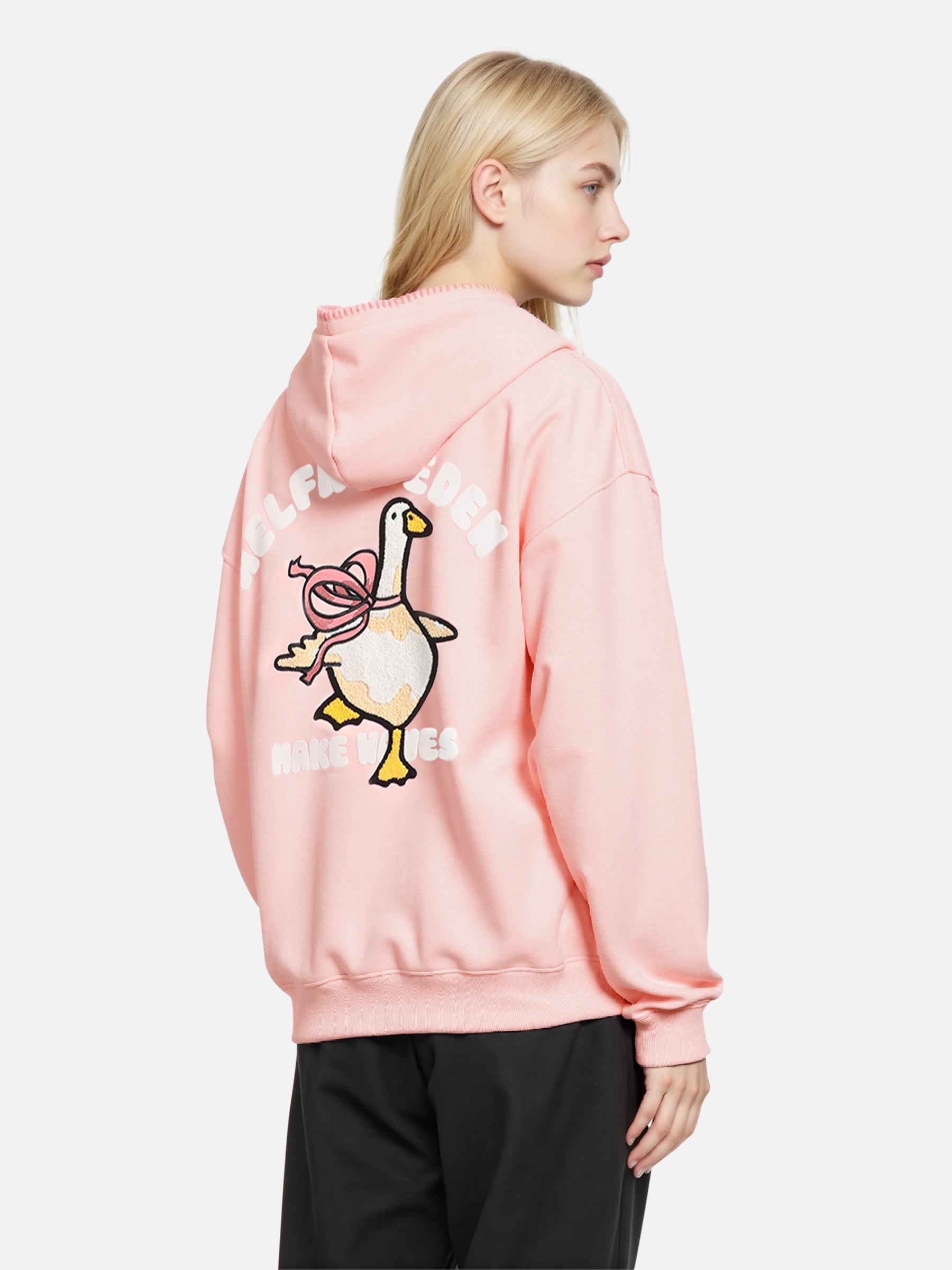 Aelfric Eden Oversized Duck Pullover Hoodie-Limited Sale