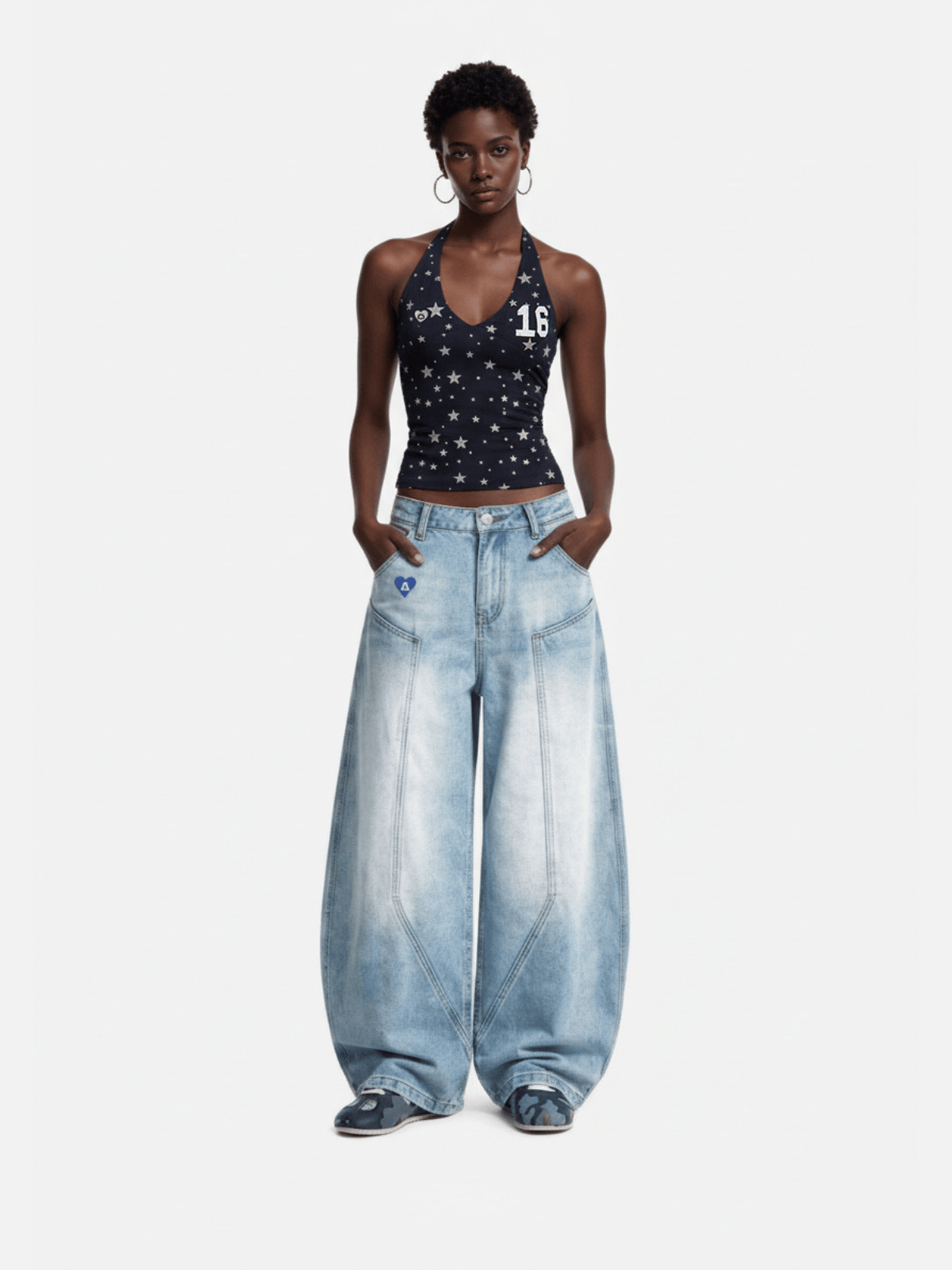 Aelfric Eden Graphic Halter Top-Limited Sale