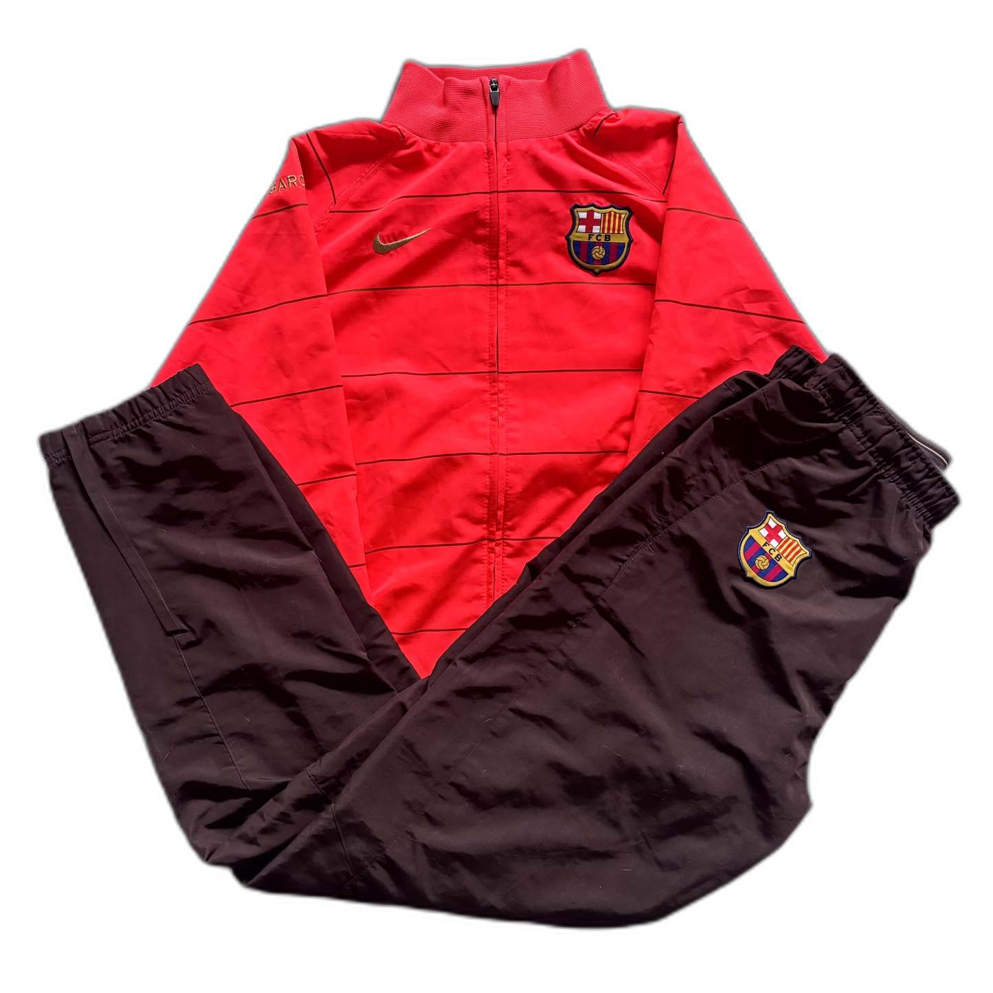 Nike x FC Barcelona Vintage Tracksuit 2010/11 |