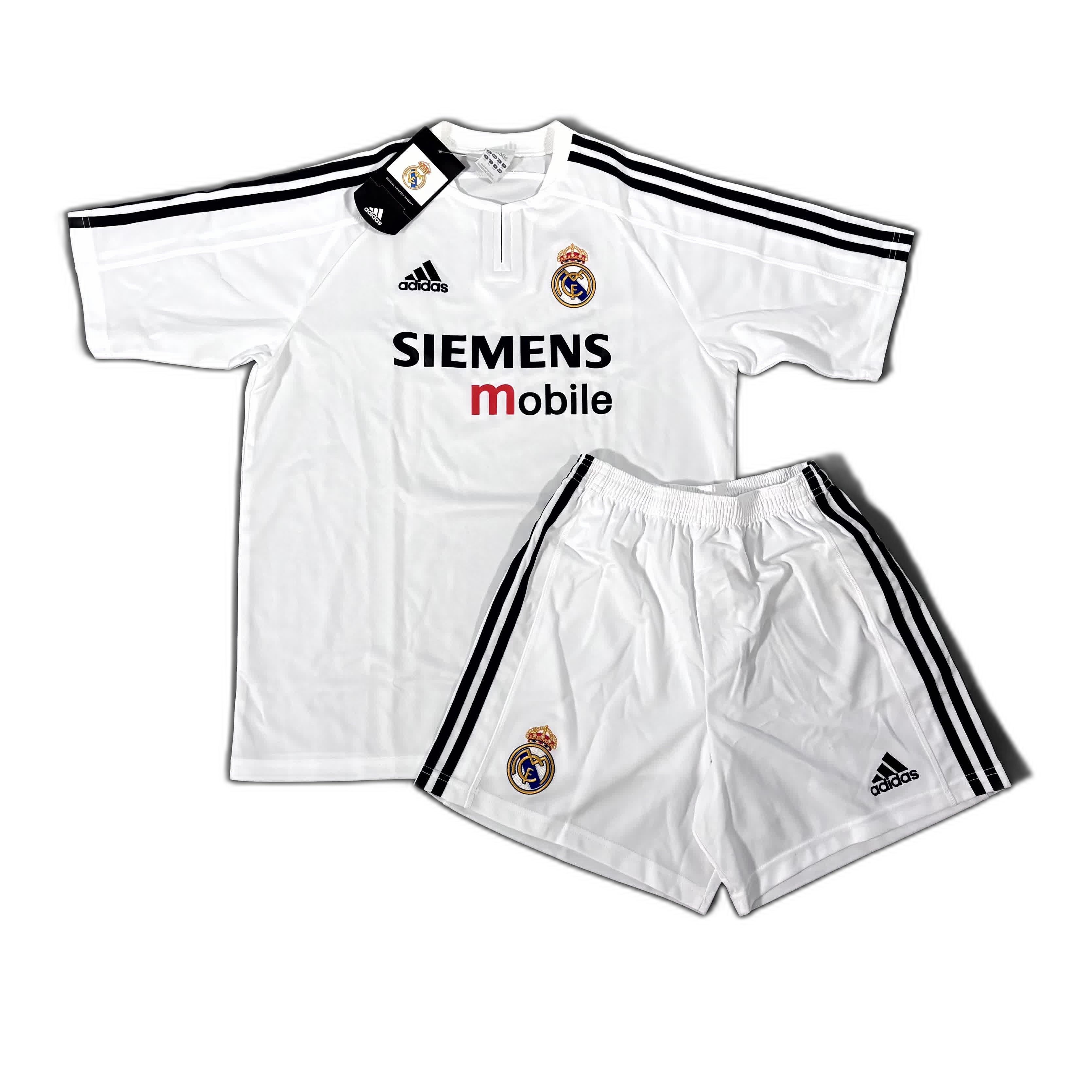 Adidas x Real Madrid Vintage Trikotset NEU 2003/04 |