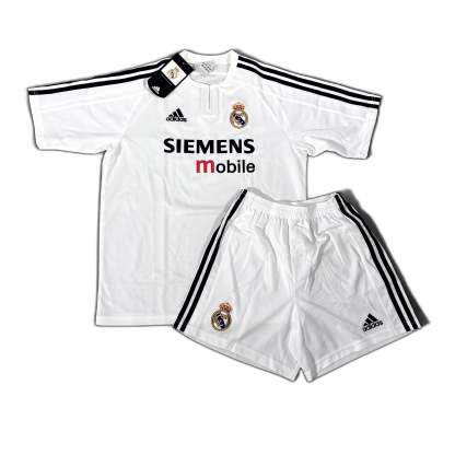 Adidas x Real Madrid Vintage Trikotset NEU 2003/04 |