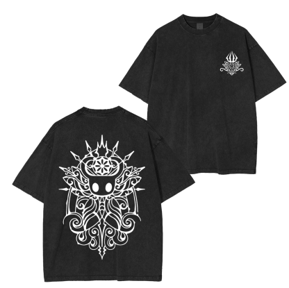Hollow Knight Unisex Washed T-Shirt-Limited Sale