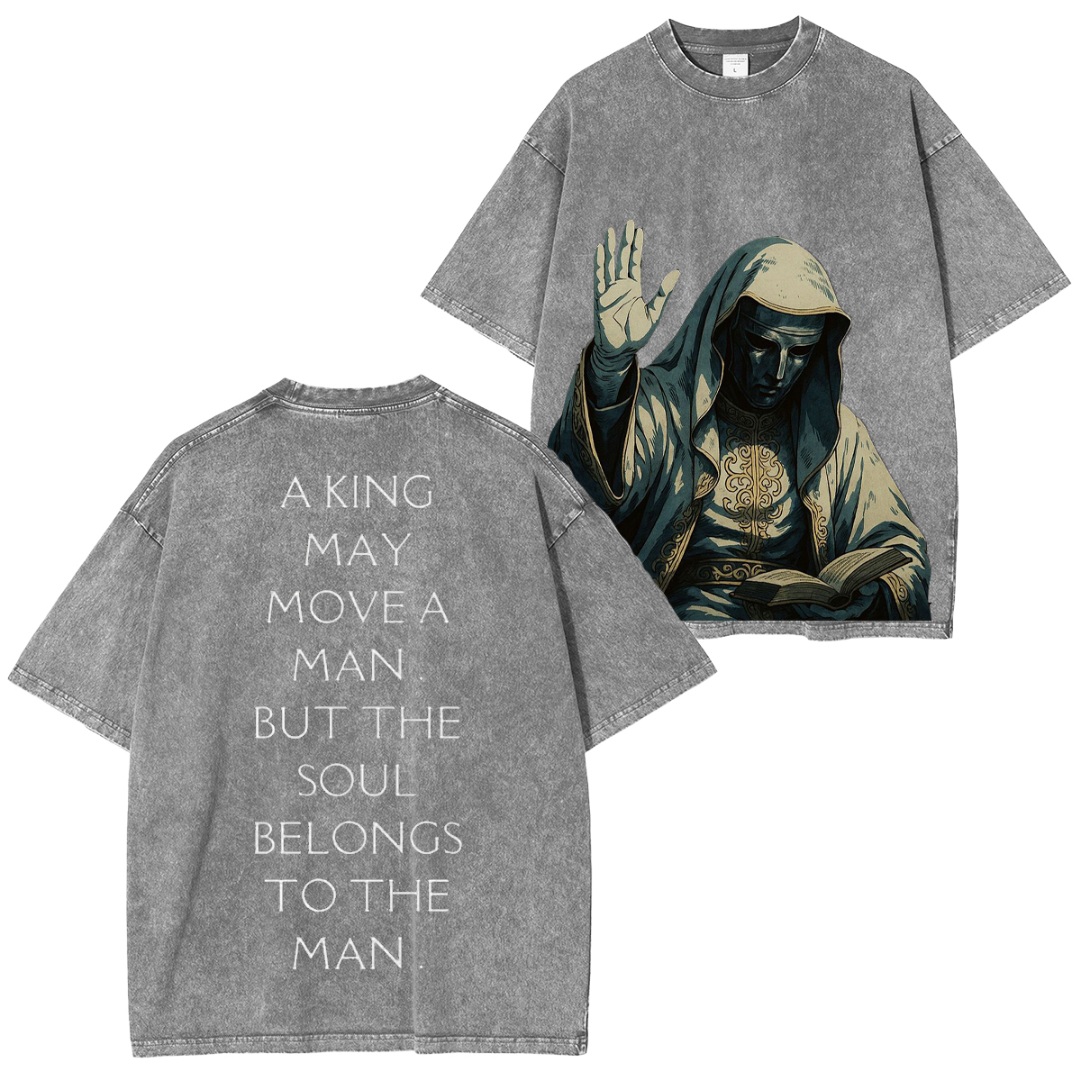 Baldwin IV Unisex Washed T-Shirt-Limited Sale
