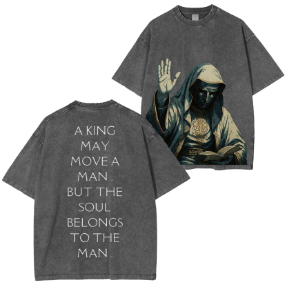 Baldwin IV Unisex Washed T-Shirt-Limited Sale