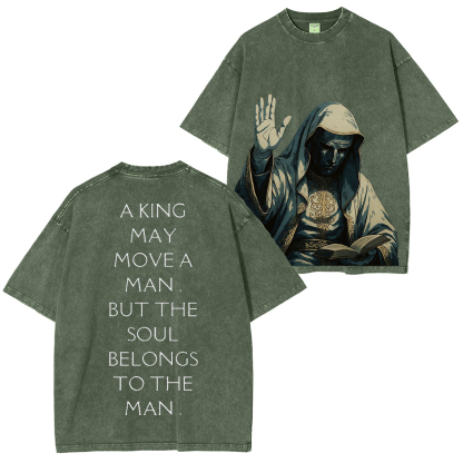 Baldwin IV Unisex Washed T-Shirt-Limited Sale