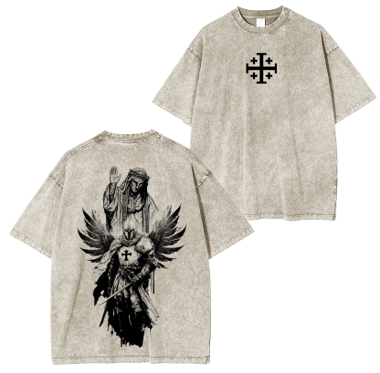 Baldwin IV Leper King  Washed T-shirt/Crewneck/Hoodie-Limited Sale