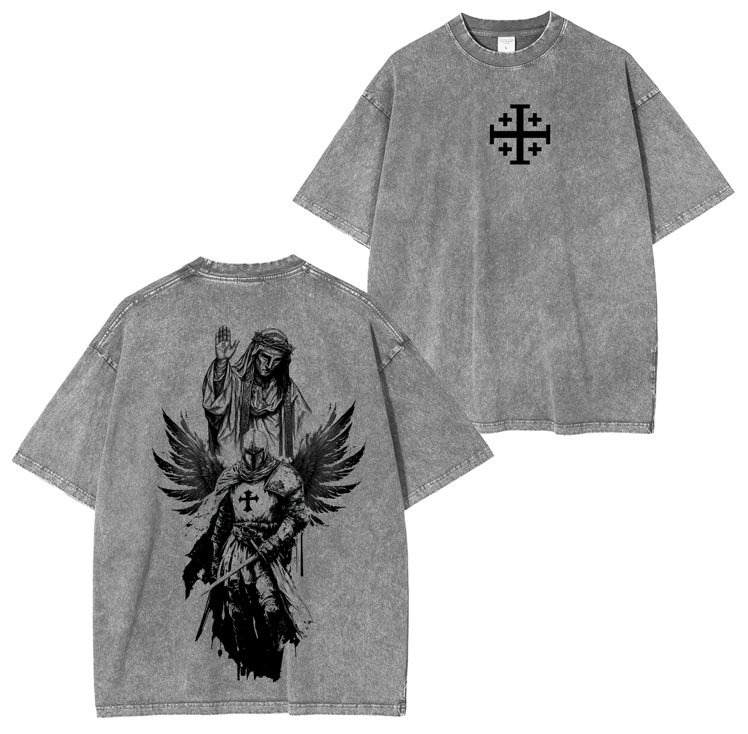 Baldwin IV Leper King  Washed T-shirt/Crewneck/Hoodie-Limited Sale