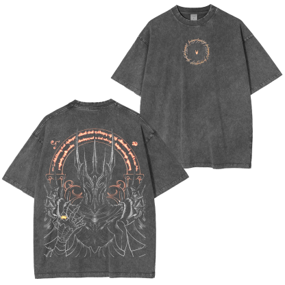 Lord of the Rings Washed Unisex T-Shirt-Limited Sale