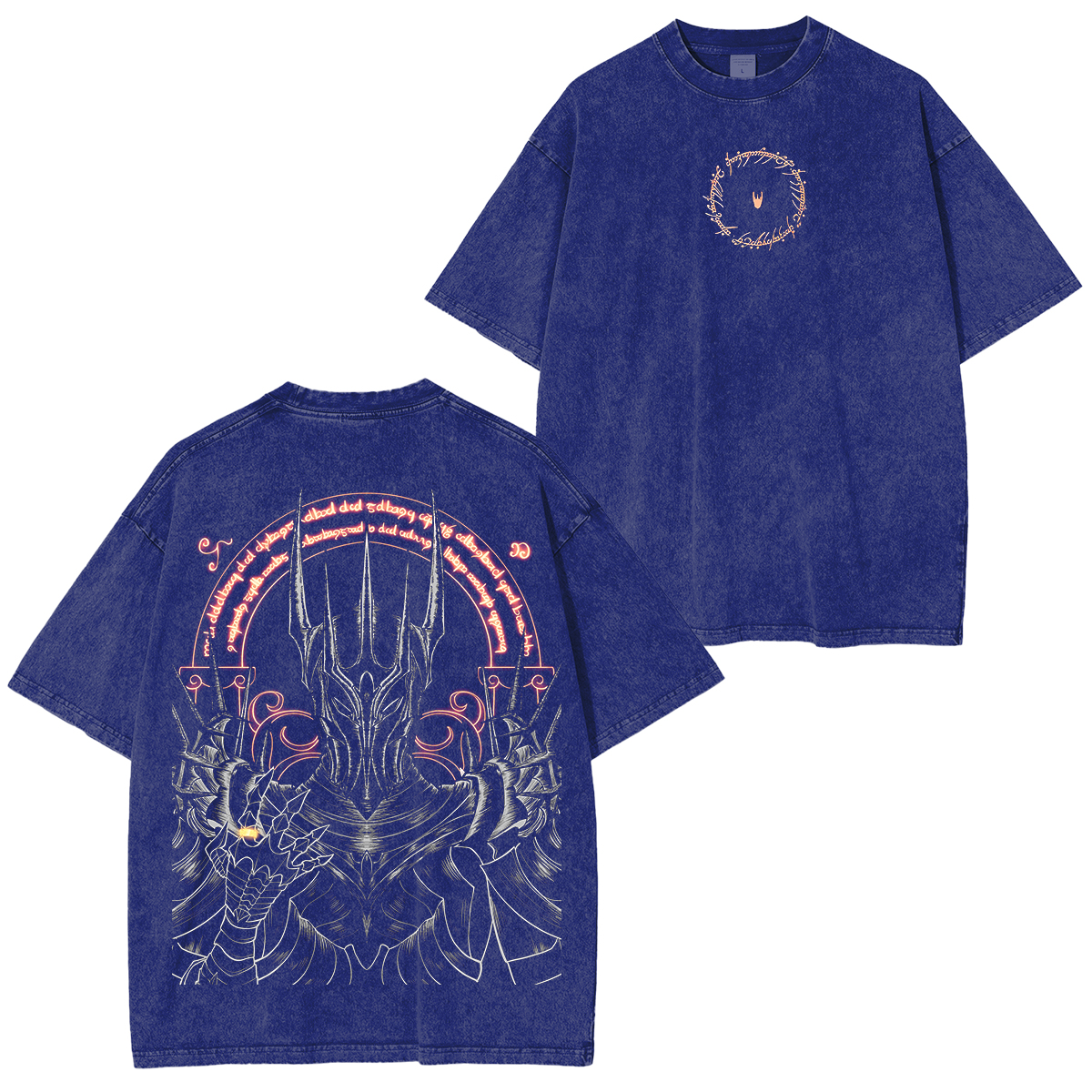 Lord of the Rings Washed Unisex T-Shirt-Limited Sale