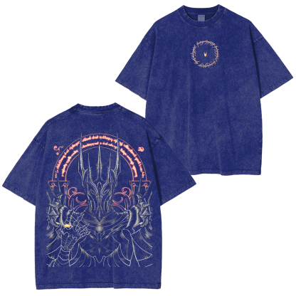 Lord of the Rings Washed Unisex T-Shirt-Limited Sale