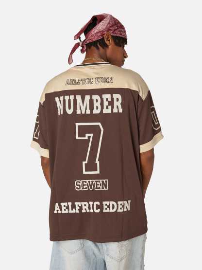 Aelfric Eden Contrast Color Soccer Jersey-Limited Sale