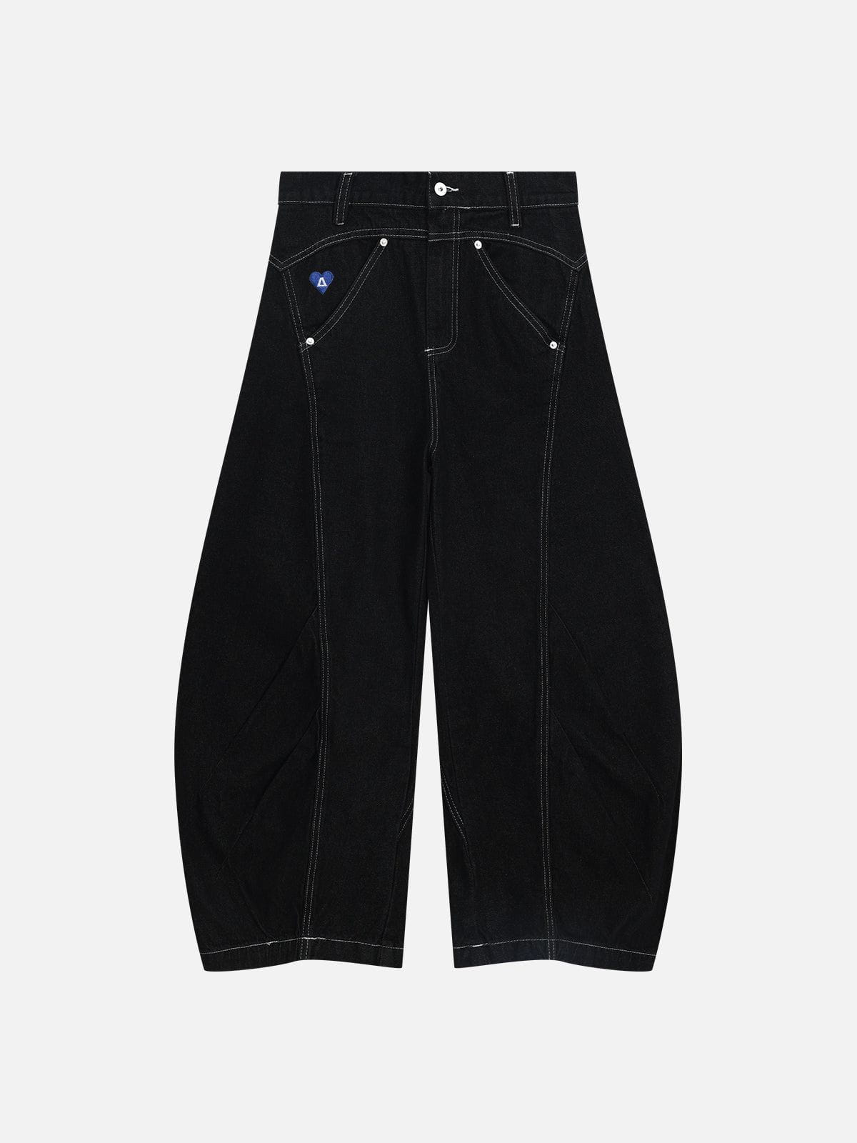 Aelfric Eden Wrinkle Baggy Barrel Jeans-Limited Sale