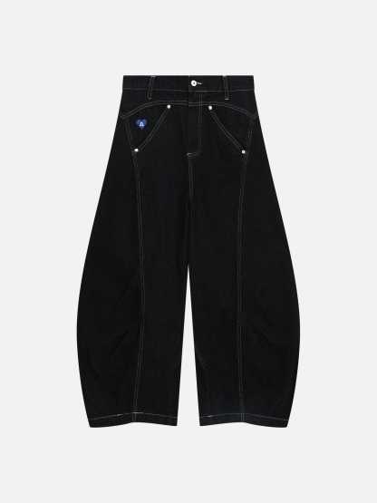 Aelfric Eden Wrinkle Baggy Barrel Jeans-Limited Sale