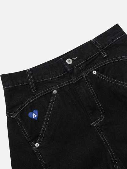 Aelfric Eden Wrinkle Baggy Barrel Jeans-Limited Sale