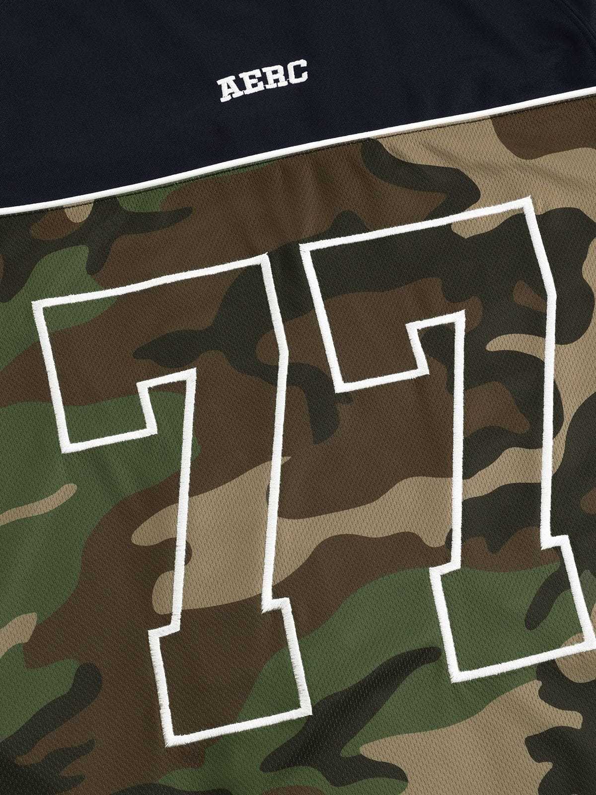 Aelfric Eden 77 Camouflage Football Jersey-Limited Sale