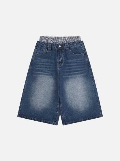 Aelfric Eden Double Waist Longline Jorts-Limited Sale
