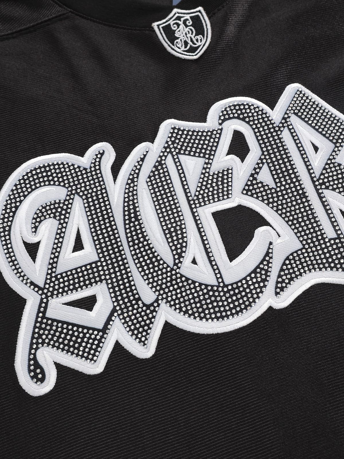 Aelfric Eden Hotfix Rhinestone Football Jersey-Limited Sale