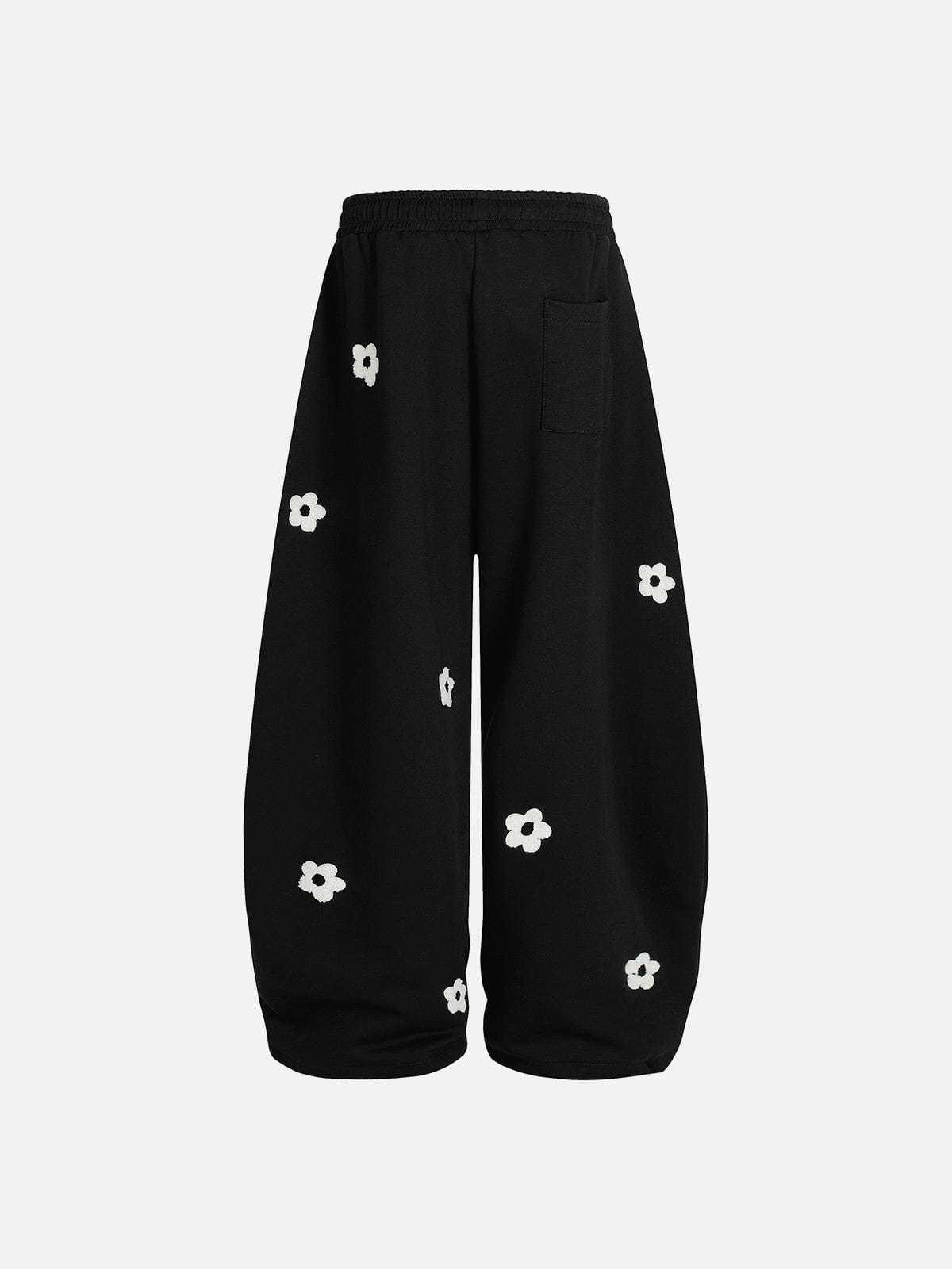 Aelfric Eden Floral Embroidery Baggy Barrel Sweatpants-Limited Sale