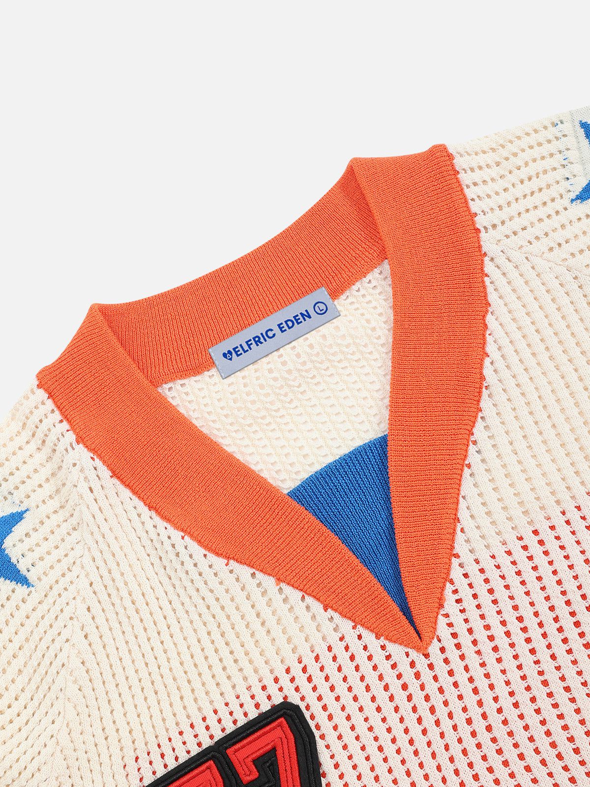 Aelfric Eden 77 Mesh V-Neck Knit-Limited Sale