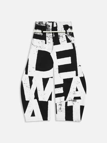 Aelfric Eden Graffiti Super Baggy Barrel Sweatpants-Limited Sale