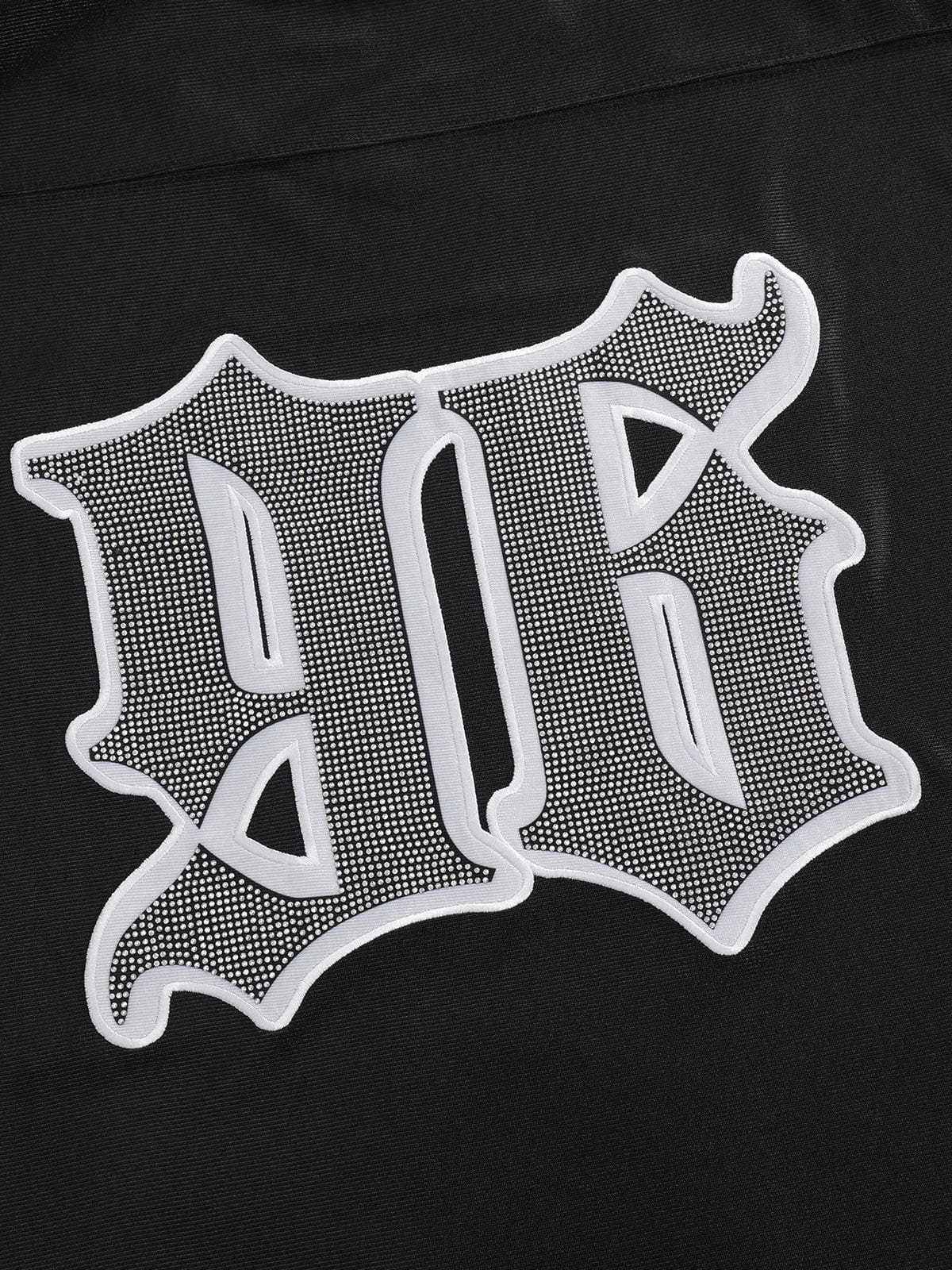 Aelfric Eden Hotfix Rhinestone Football Jersey-Limited Sale