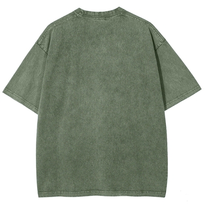 Baldwin IV Vintage Unisex Fit Washed T-Shirt 2509009128-Limited Sale