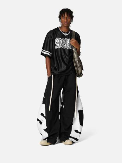 Aelfric Eden Hotfix Rhinestone Football Jersey-Limited Sale