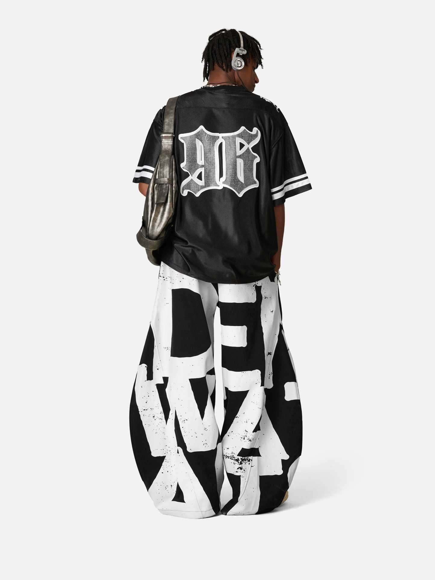 Aelfric Eden Hotfix Rhinestone Football Jersey-Limited Sale