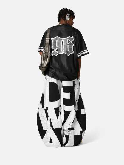Aelfric Eden Hotfix Rhinestone Football Jersey-Limited Sale