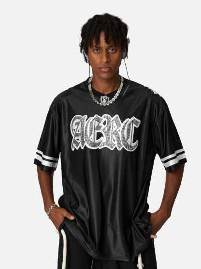 Aelfric Eden Hotfix Rhinestone Football Jersey-Limited Sale