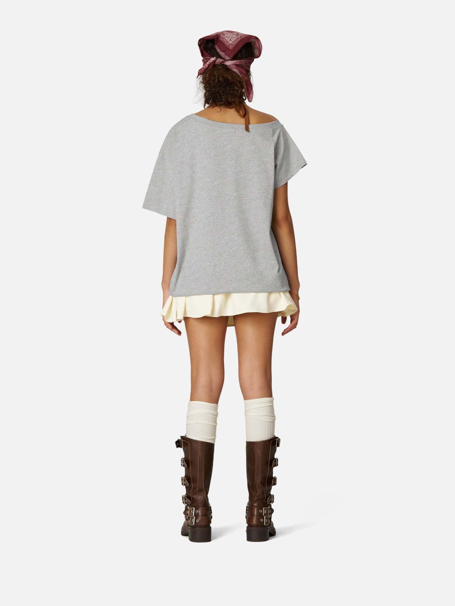 Aelfric Eden Dachshund Off-The-Shoulder Tee-Limited Sale