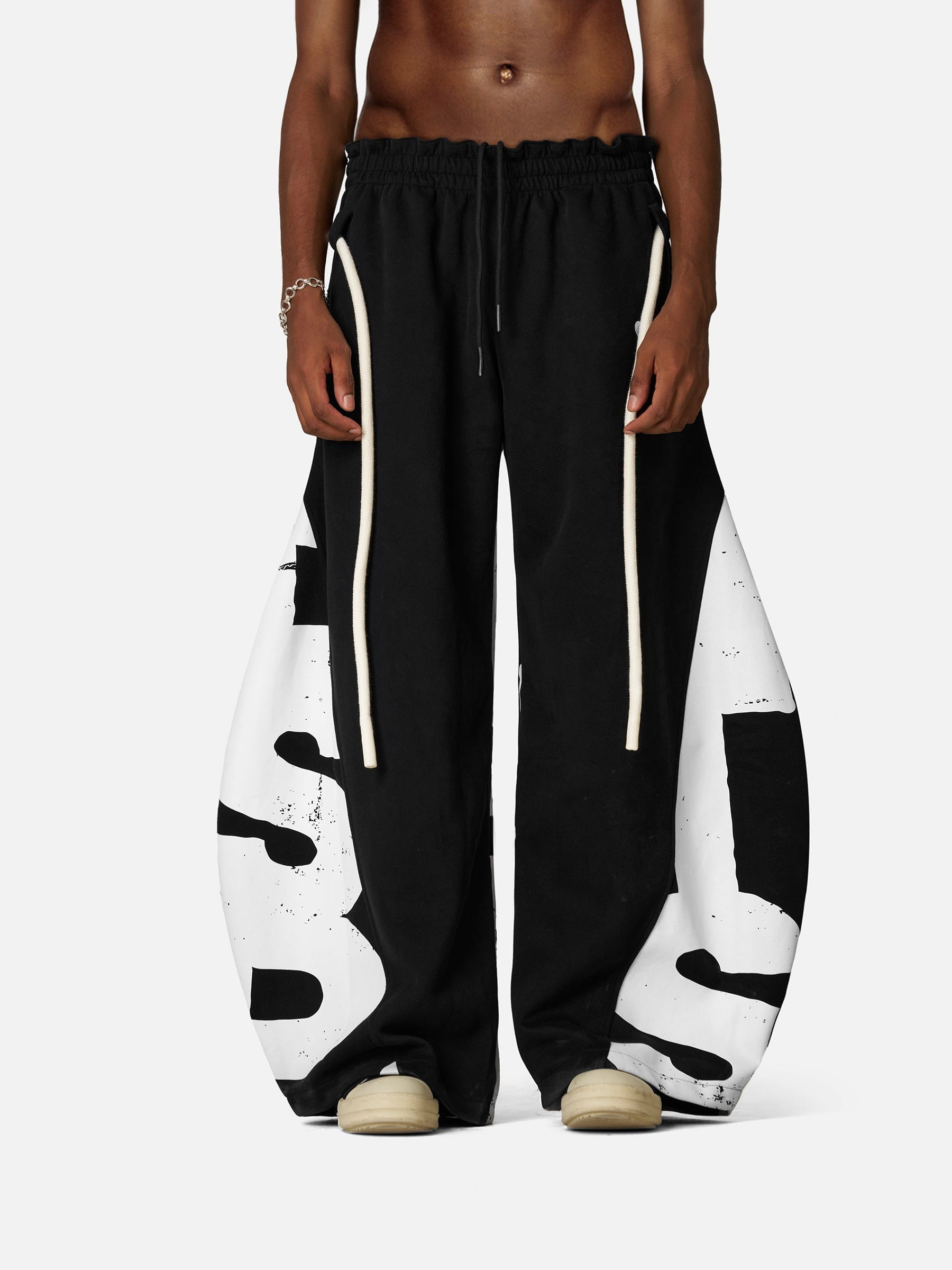 Aelfric Eden Graffiti Super Baggy Barrel Sweatpants-Limited Sale