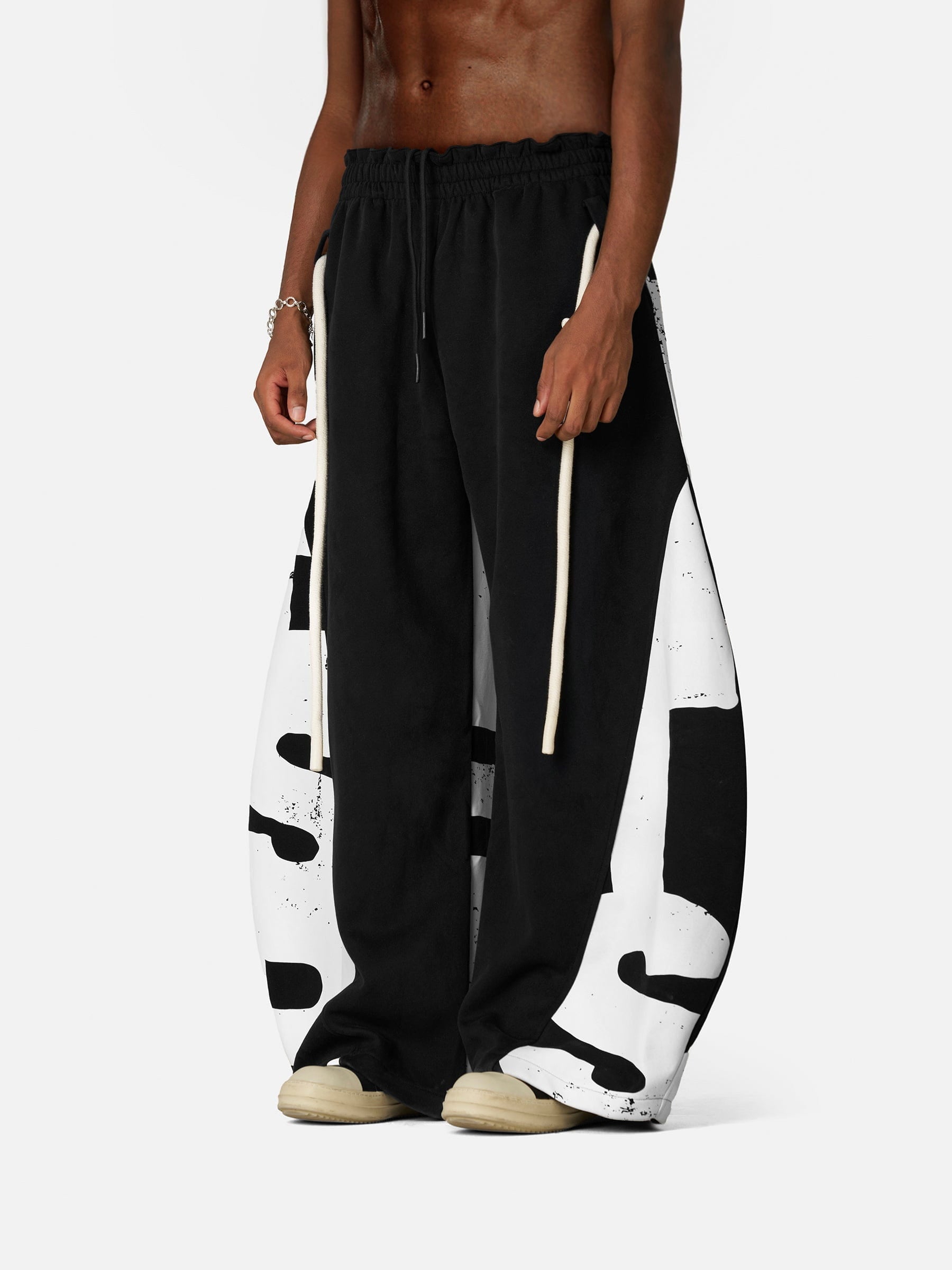Aelfric Eden Graffiti Super Baggy Barrel Sweatpants-Limited Sale