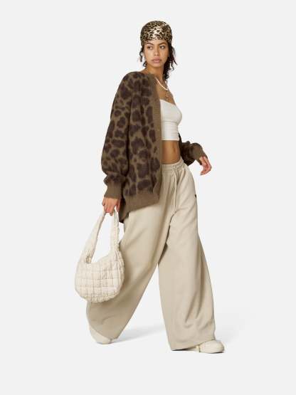 Aelfric Eden Leopard Graphic Cardigan-Limited Sale