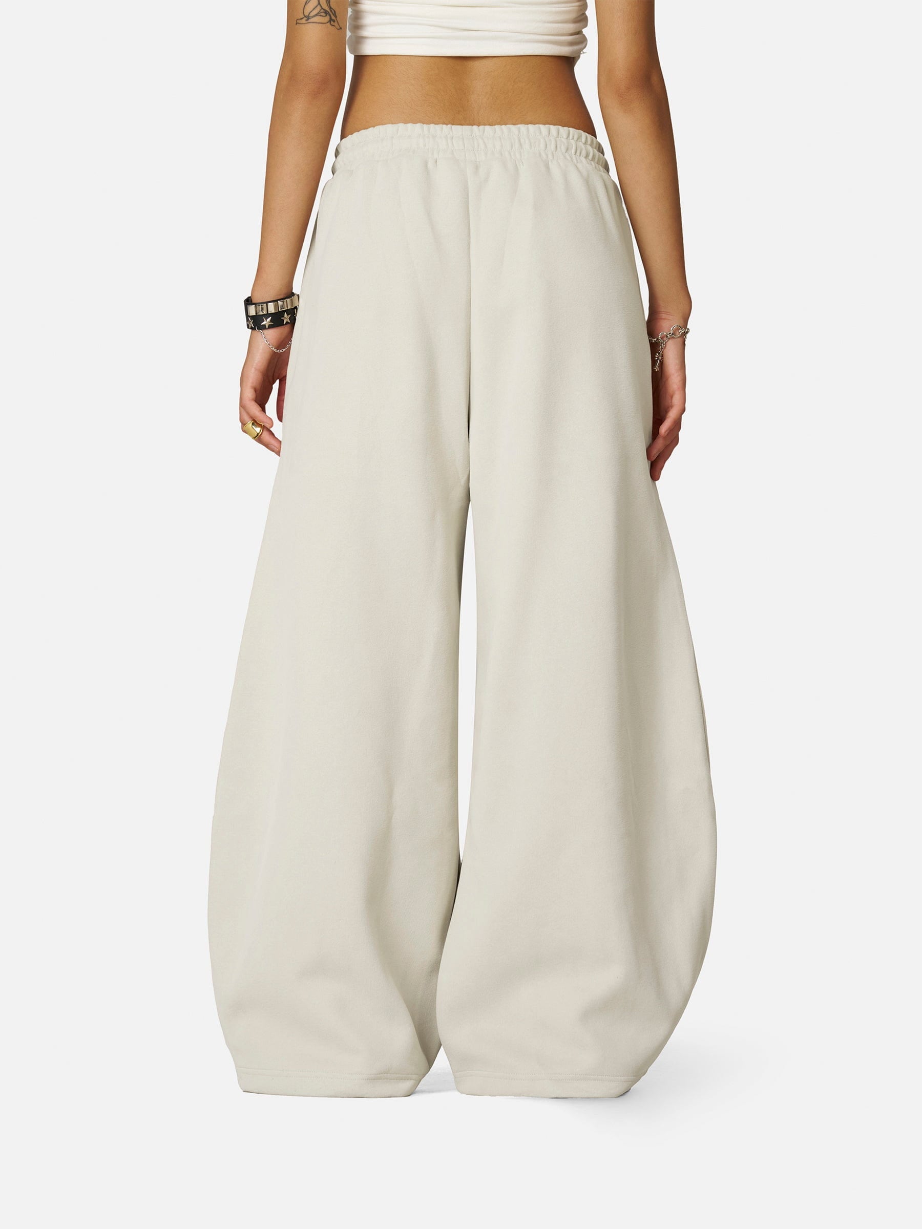 Aelfric Eden Khaki Super Baggy Barrel Sweatpants-Limited Sale