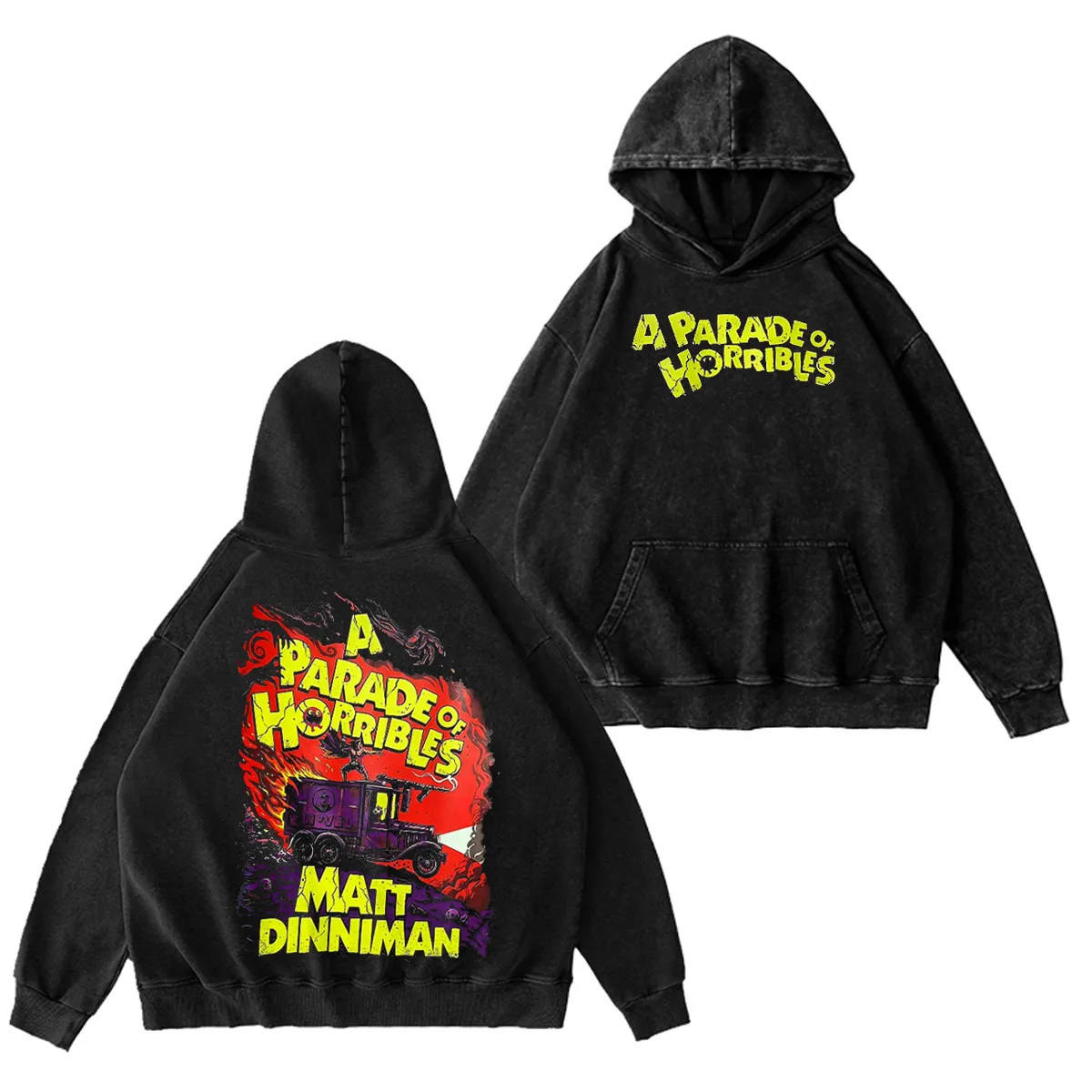 A series of poorly washed T-shirts/crew necks/hoodies-Limited Sale
