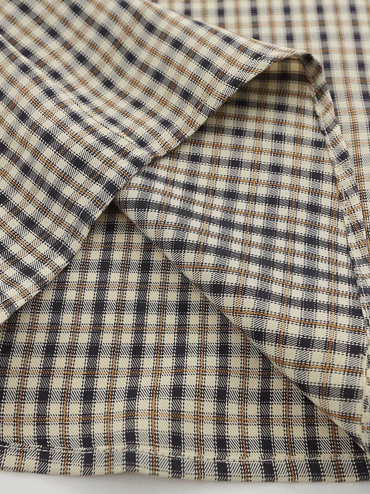 Aelfric Eden Plaid Embroidery Shirt-Limited Sale