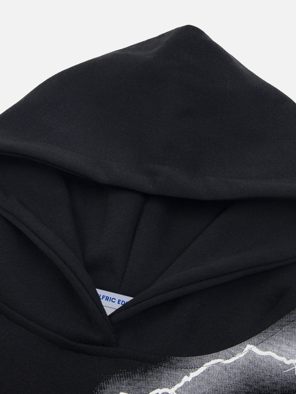 Aelfric Eden Oversized Lightning Graphic Hoodie-Limited Sale