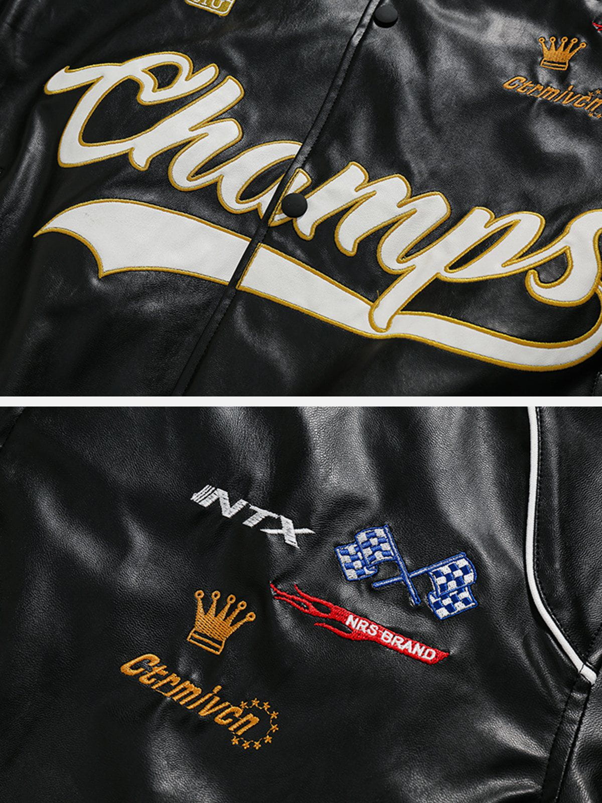 Aelfric Eden Racing Leather Jacket-Limited Sale