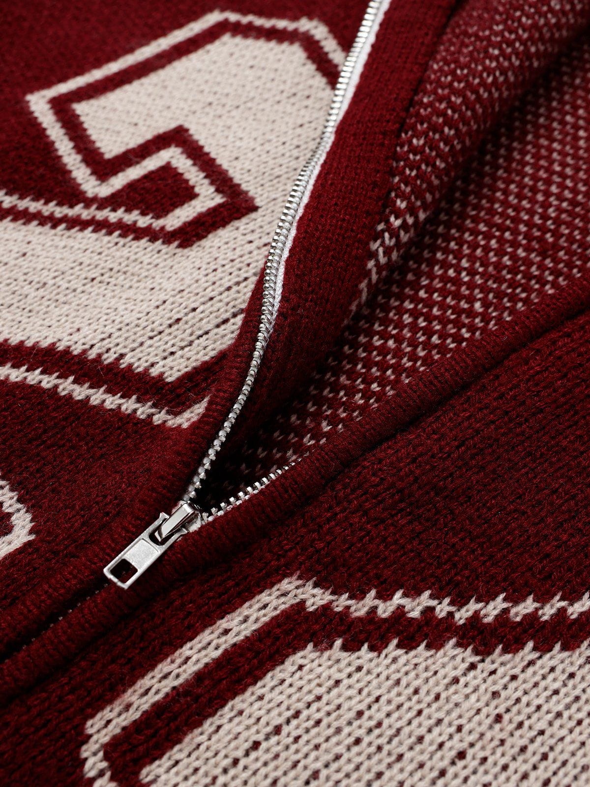 Aelfric Eden 24 Jacquard Zip Up Cardigan-Limited Sale