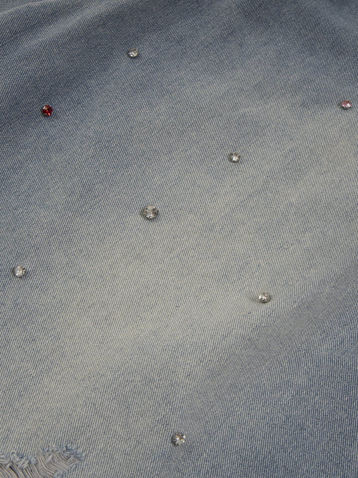 Aelfric Eden Rhinestone Application Jorts-Limited Sale