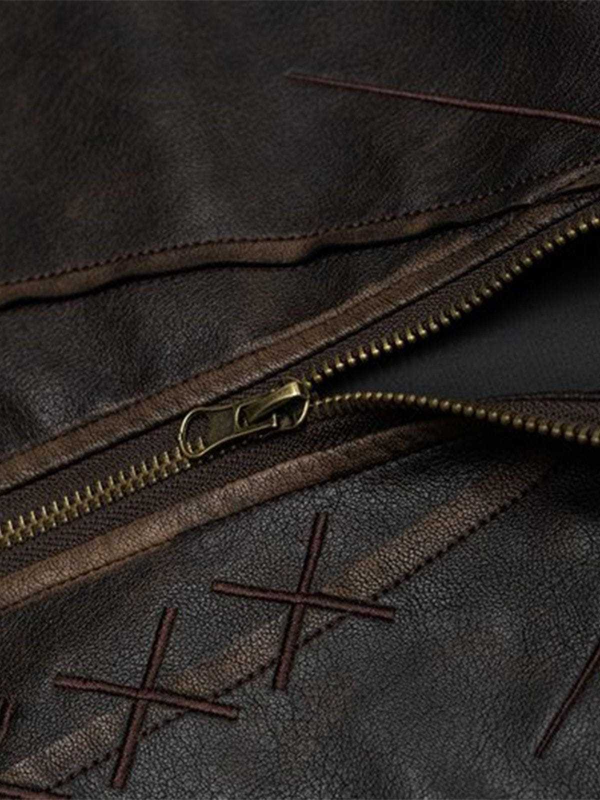 Aelfric Eden Butterfly Faux Leather Jacket-Limited Sale