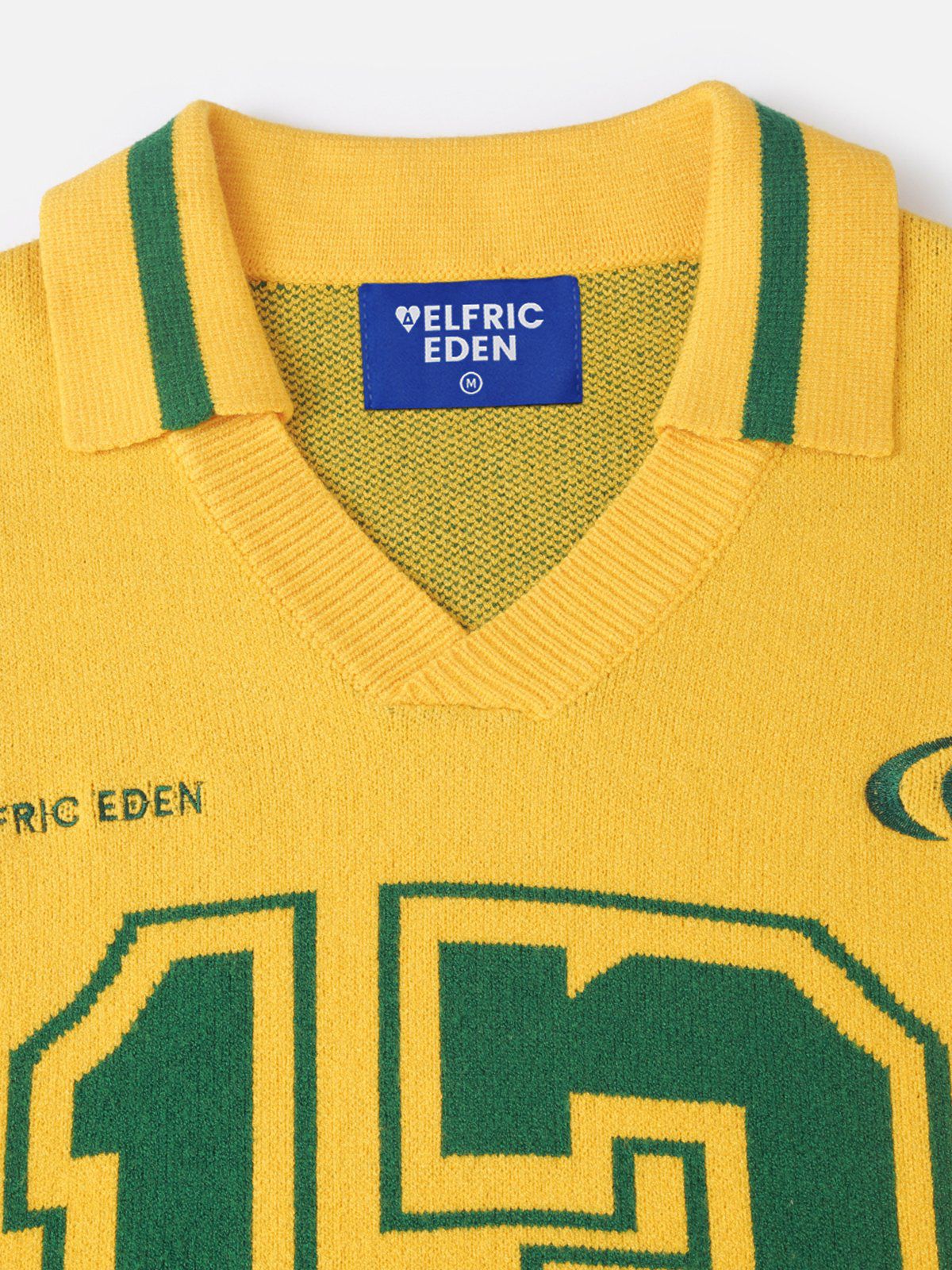 Aelfric Eden Number Graphic Polo Sweater-Limited Sale