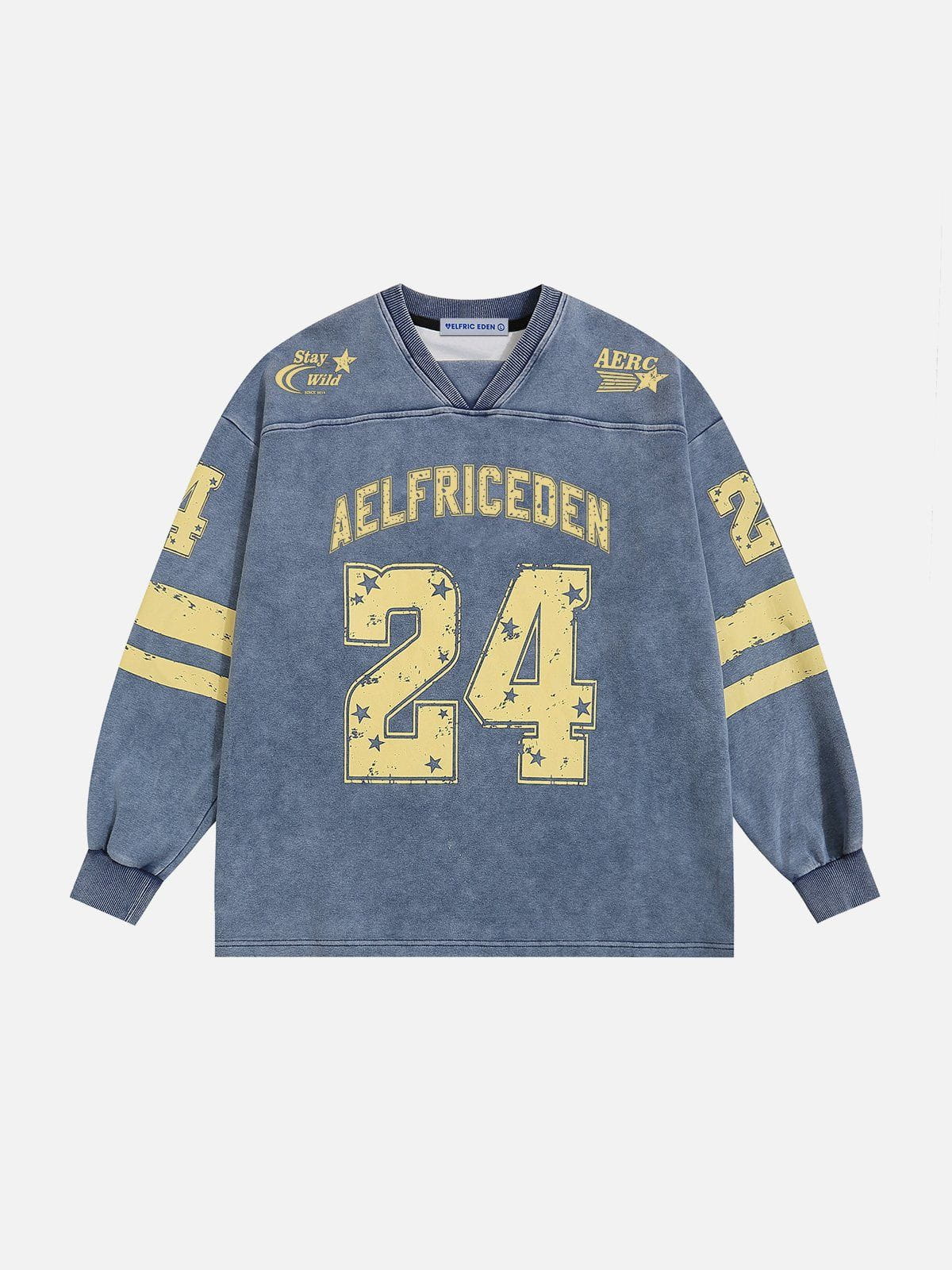 Aelfric Eden 24 Graphic Washed Sweatshirt-Limited Sale