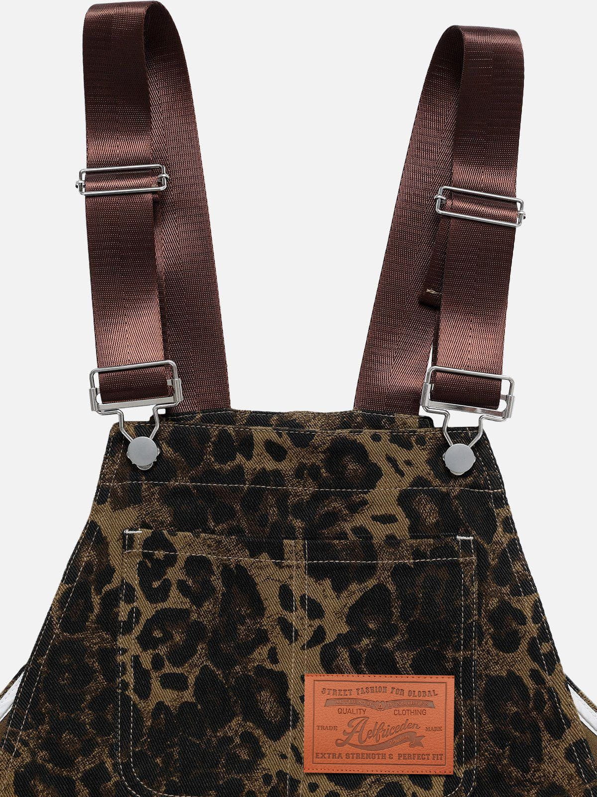 Aelfric Eden Leopard Overall Shorts-Limited Sale