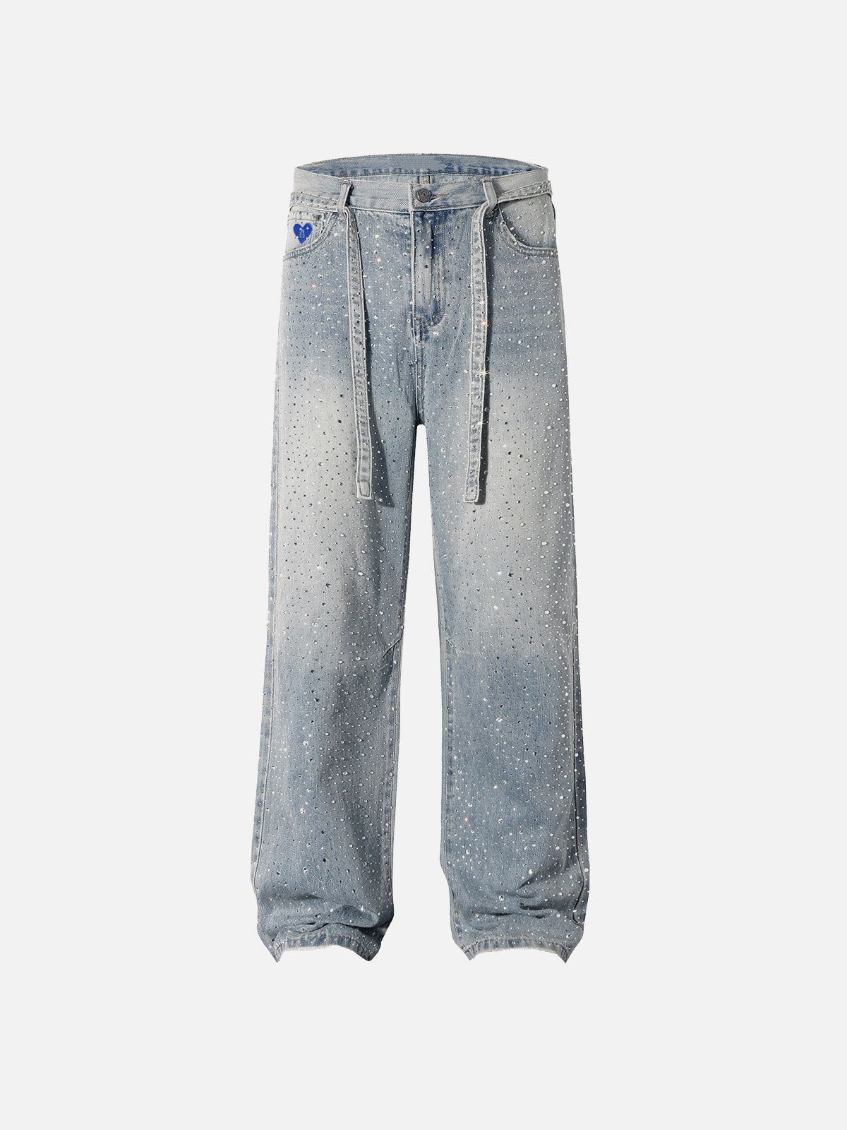 Aelfric Eden Rhinestone Baggy Jeans-Limited Sale