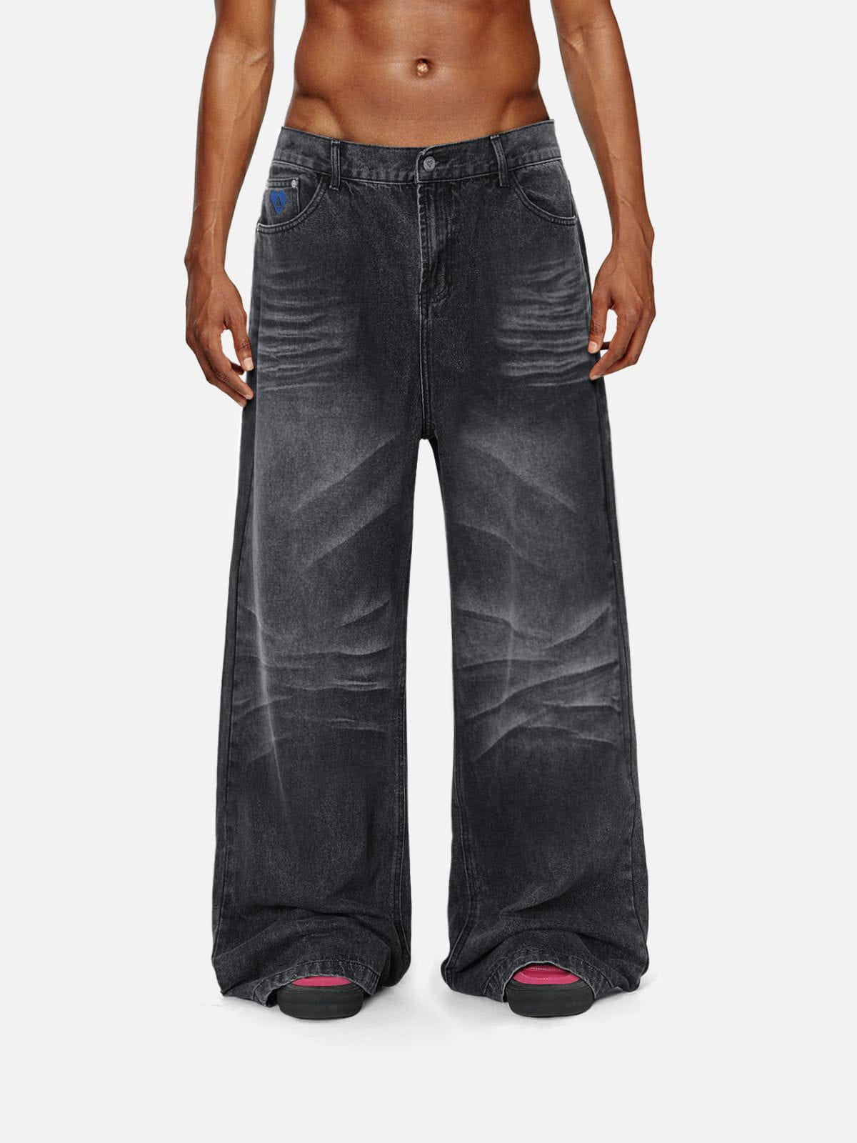 Aelfric Eden Baggy  Folds Jeans-Limited Sale