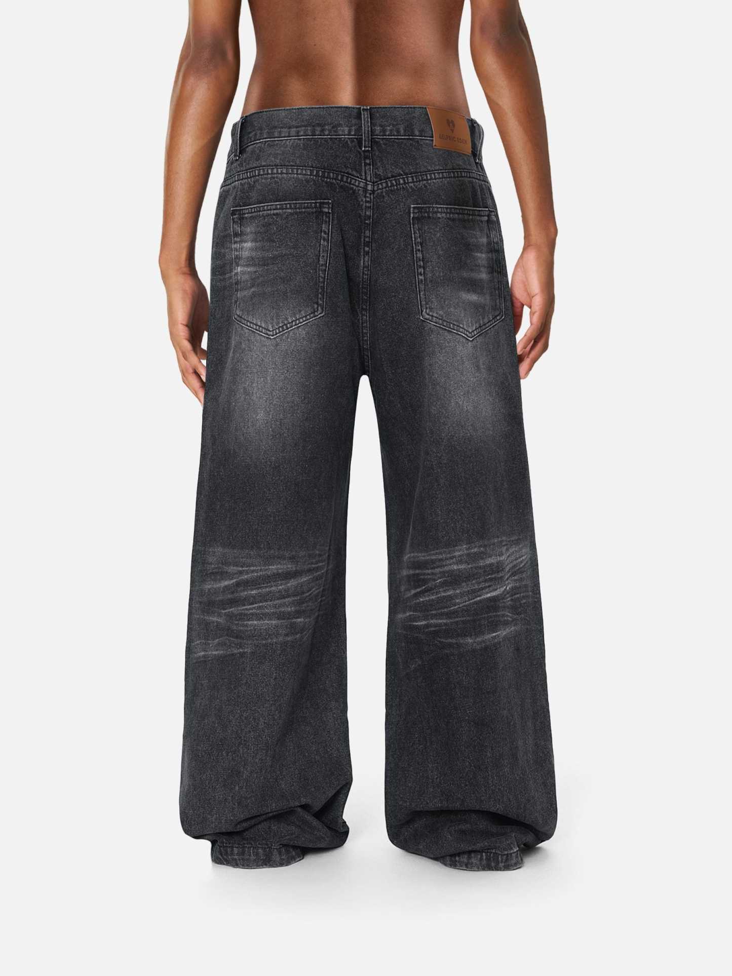 Aelfric Eden Baggy  Folds Jeans-Limited Sale