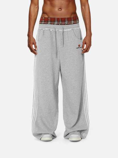 Aelfric Eden Double Waist Baggy Sweatpants-Limited Sale